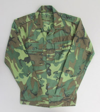 ORIGINAL 1967 SOUTH VIETNAM ARVN AIRBORNE RANGER ERDL CAMOUFLAGE SHIRT RVN CAMO picture