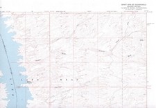 Spirit Mtn. SE Quadrangle Arizona-Nevada 1959 USGS Map 7.5 Minute Topographic picture