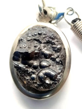Thai Amulet Koh Larn Leklai Pendant Lucky Stone Necklace Botryoidal Hematite picture