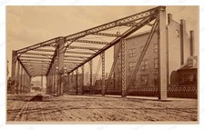 Boston South Boston 1882 Broadway Bridge B&A Railroad Standard Postcard picture