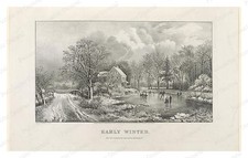 Early Winter Standard Postcard COPY RPPC picture