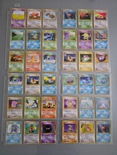 1996 WOTC Pokemon 36x Japanese Base Neo Jungle Foss Collection Excellent - Near Mint picture