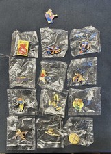 13 RARE VINTAGE COLLECTION MARVEL PLANET STUDIOS PINS, 1991-1994 picture