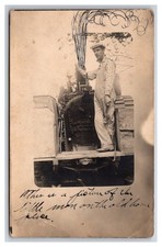 RPPC ~ Mechanic & early traction engine steam tractor agriculture Occupational picture