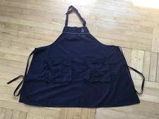 Vintage Delta Air Lines Flight Attendant Blue Apron 1974-75 picture