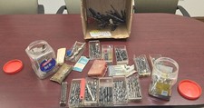 Vintage Drill Bit Lot HSS Machinist Blacksmith Bladesmith Tool Steel USA picture