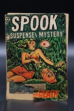 Spook (1954) #28 L.B. Cole Cover Creeping Death Floating Eye Cover Star Pub Fair picture