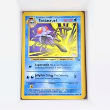 Pokemon TCG Tentacruel 44/62 Fossil Card [B11-13] picture