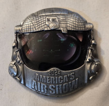 US Marine Corps MCAS Miramar 2024 Air Show Flight Helmet Challenge Coin picture