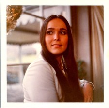 1975 Kodak Color Portrait Photograph of Young Woman 70s Natural Aesthetic picture