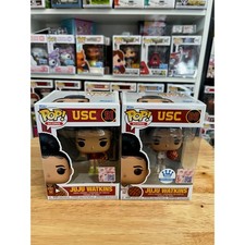 2 Juju Watkins Funko Pops #89 EXC #91 Icons USC Basketball Trojans Jersey #12 picture