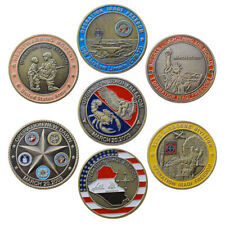7pc/set Operation Iraqi Freedom Sanit George Pray for US Military Challenge Coin picture