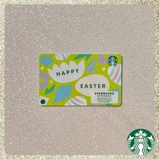 🥚 2024 Starbucks Happy Easter Eggs Gift Card w/ Mag Strip MINT picture
