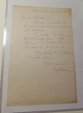 Upton Sinclair Signed Letter Autograph ALS Auto Author The Jungle BAS Beckett picture