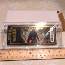 Lucasfilm Star Wars Force Awakens Galaxy Premiere Ticket  LE 9033/30000 picture