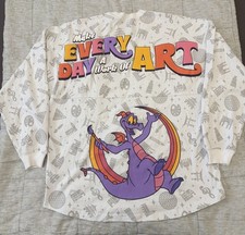 RARE 2024 Disney Parks EPCOT Festival of the Arts Figment Spirit Jersey - Large picture