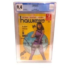 Marvel Comics HAWKEYE #1 Key COMIC BOOK CGC GRADED 9.4 Mint picture