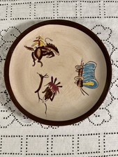 Set Of 7 Vintage Fred Roberts Nasco Del Coronado Western Cowboy Plates 7” picture