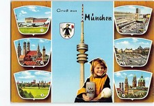 Postcard Gruß aus Munich Germany picture