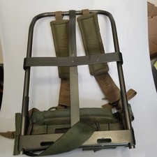 VTG USGI ALICE Pack Frame Mens Adjustable Green LC-2 Straps Kidney Pad Metal 80s picture