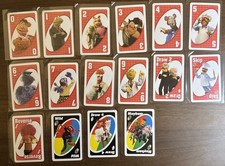 (16) Muppets Cast, 2003 Mattel Uno Playing Cards, Red, Lot of 16, NMMT picture