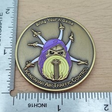 Kandahar Air Traffic Control Kandahar Airfield Afghanistan Challenge coin picture