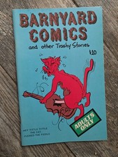 Adult BARNYARD COMICS Vintage Adult Animal Humor Title picture