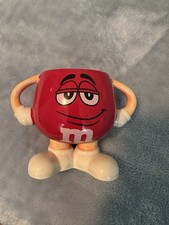 RARE 2008 M&Ms Red 3D Arms & Legs Coffee Mug, planter picture