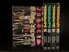 Judge Near Complete Series Set Manga Book Lot English Vol 1-5 picture