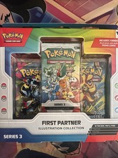 Pokemon Sealed First Partner Illustration Collection (Series 3) (NEW SEALED) picture