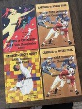 1959 Football Program 4 Garinger HS State Champs Charlotte North Carolina picture