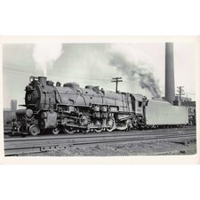 RPPC Pennsylvania Railroad Steam Locomotive 6785 PRR Real Photo Postcard picture