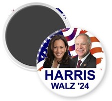 HARRIS WALZ For President 2024 3 inch MAGNET picture