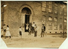 McComb Mississippi Delta Cotton Mills 1911 Noon Hour Workers Children picture