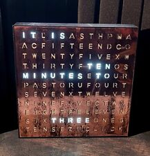 Light Up Electronic Word Clock picture