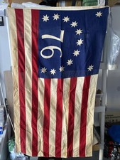 Vintage Annin Defiance 1976 Bicentennial 76 American Flag 33.5”x55” USA  Cotton picture