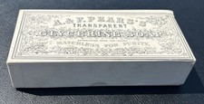 Antique Victorian A. & F. Pears's Glycerine Soap w/ Box (NEW OLD STOCK) Unused picture