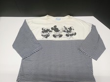 vtg Bold Spirit (sears) single stitch Hollywood crew Disney striped shirt read picture