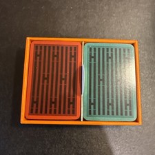 HERMES Mini Playing Card Set 2 Decks 