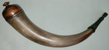 Art DeCamp master hornsmith Pennsylvania style large powder horn, 2011 picture