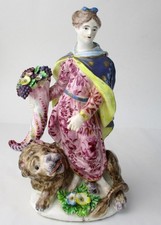 Bow Porcelain Ceres Goddess of Earth figurine 18th century England antique picture
