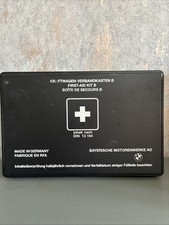 Vintage Genuine BMW First Aid Kit CASE & CONTENTS OEM 52201859303 E36 E34 E31 picture