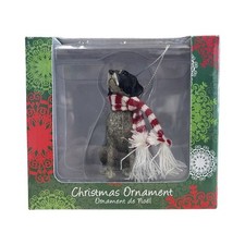 Sandicast German Shorthaired Pointer Christmas Ornament – Hand Cast & Painted picture