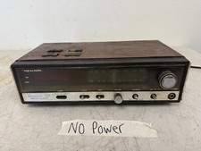 Vintage Realistic Chronomatic-223 12-1530 Flip Alarm Clock AM/FM Radio No power picture