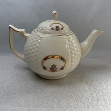 Donegal Parian China Irish Claddagh Ring Design Teapot  picture