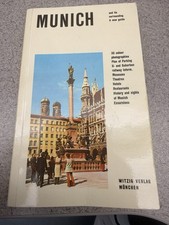 Vintage Munich Travel Guide 1972 Witzig Verlag Germany Maps Photos Book picture