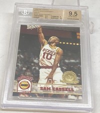 Sam Cassell RC BGS 9.5 GOLD 1993-94 Hoops Rookie RARE  POP 2 picture