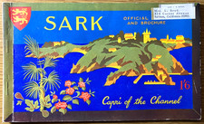 1940s SARK, ENGLISH CHANNEL vintage British tourism book ENGLAND, UNITED KINGDOM picture