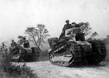 American Troops and Tanks Forest of Argonne, France 5x7 WWI WW1 Photo 18 picture