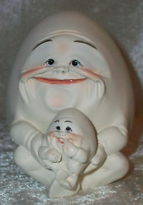 Vintage 1997 Allyson Nagel Humpty Dumpty Baby Egbert Roman Inc Resin Figurine picture